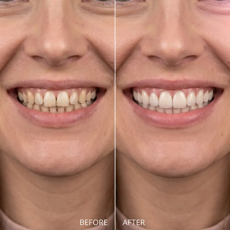 Smile Design Promo 2 Before and after smile design